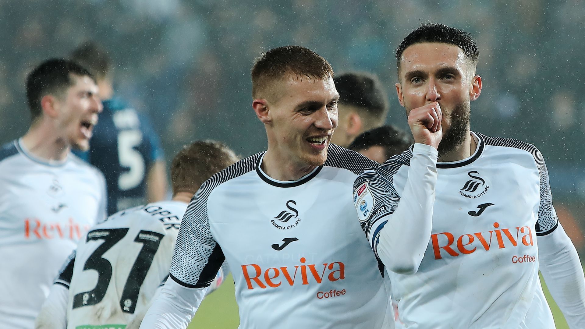 Swansea leave Stoke looking over their shoulder