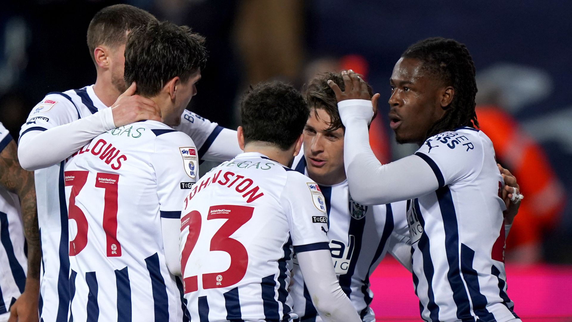 WBA edge closer to play-offs as they ease past Rotherham