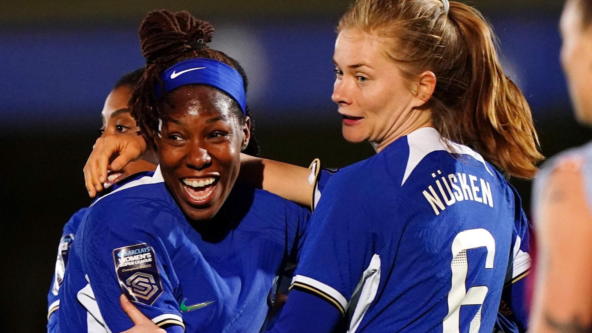 WSL: Chelsea 3-0 up on 10-player Aston Villa LIVE! & highlights