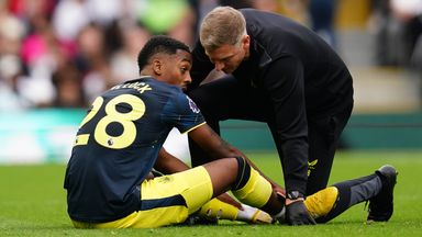 Joe Willock is struggling with an Achilles problem