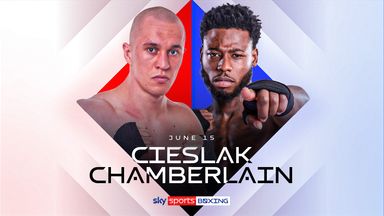 Isaac Chamberlain will challenge Michal Cieslak for the European cruiserweight championship 