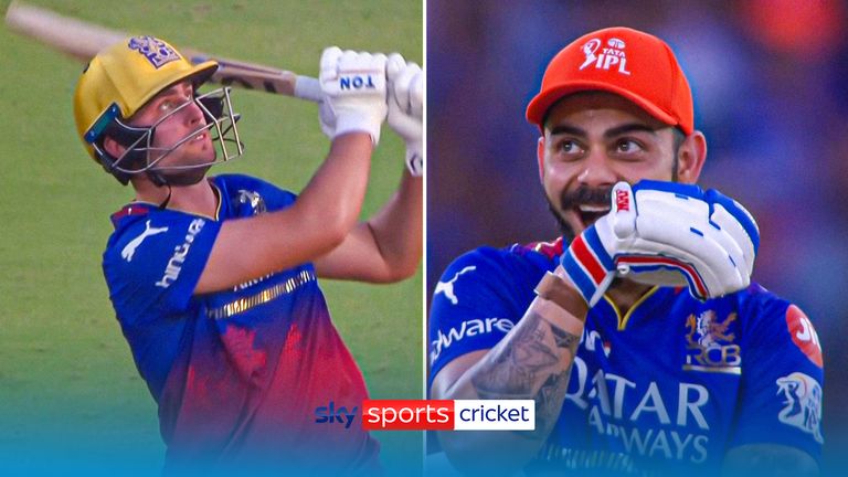 Virat Kohli watched on from the other end in amazement as England's Will Jacks hit a 41-ball century for Royal Challengers Bengaluru against Gujarat Titans in the IPL