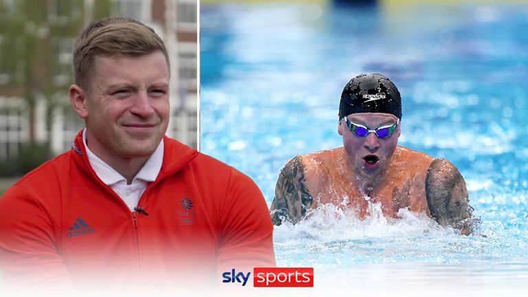 Adam Peaty discusses his mental health struggles and the calming influence of chef Gordon Ramsay