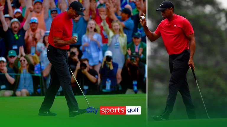 It's five years since Woods shocked the world by winning The Masters. We revisit his iconic win in 2019 with a selection of his best shots from the week