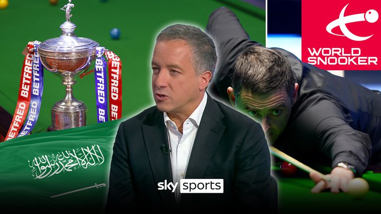 Sky Sports News chief reporter Kaveh Solhekol assesses whether the World Snooker Championship could move to Saudi Arabia 