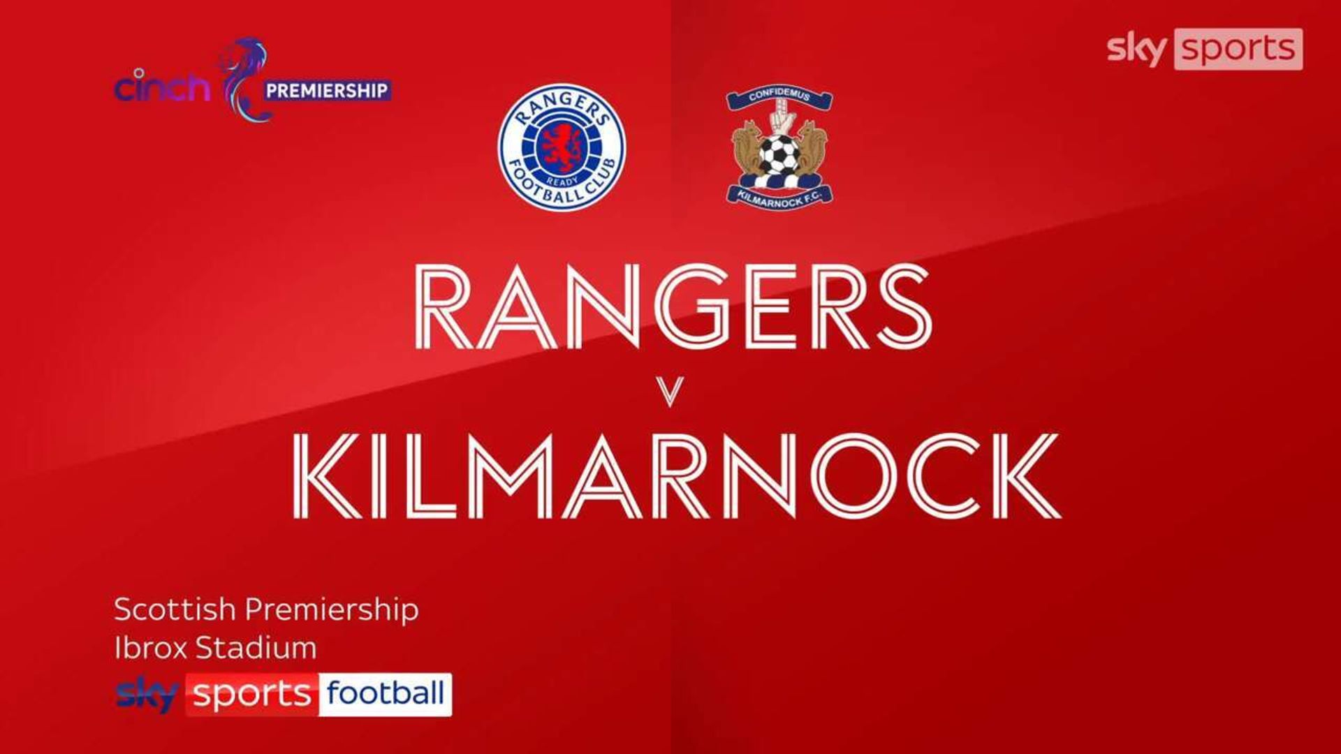 Rangers 4-1 Kilmarnock