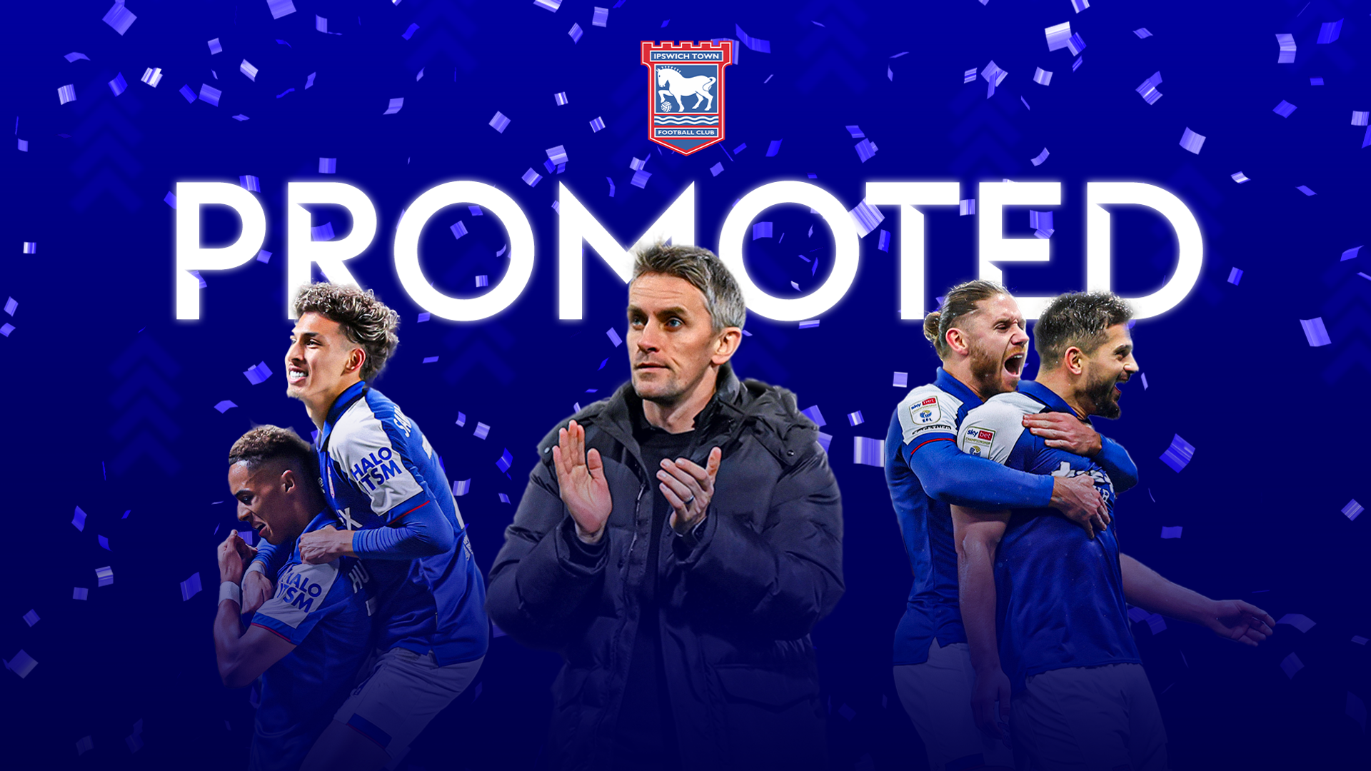 Ipswich promoted to the Premier League after 22 years away