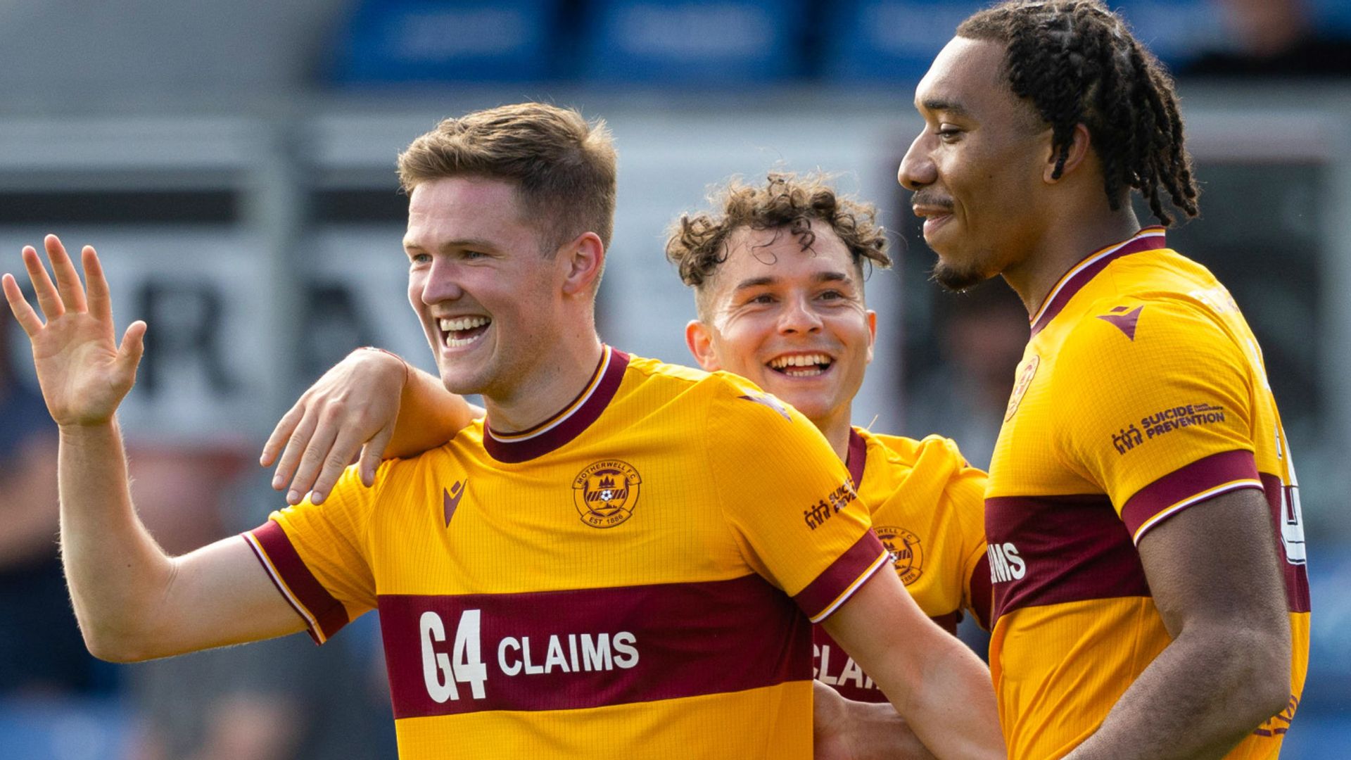 Spittal scores twice as Motherwell thrash Ross County