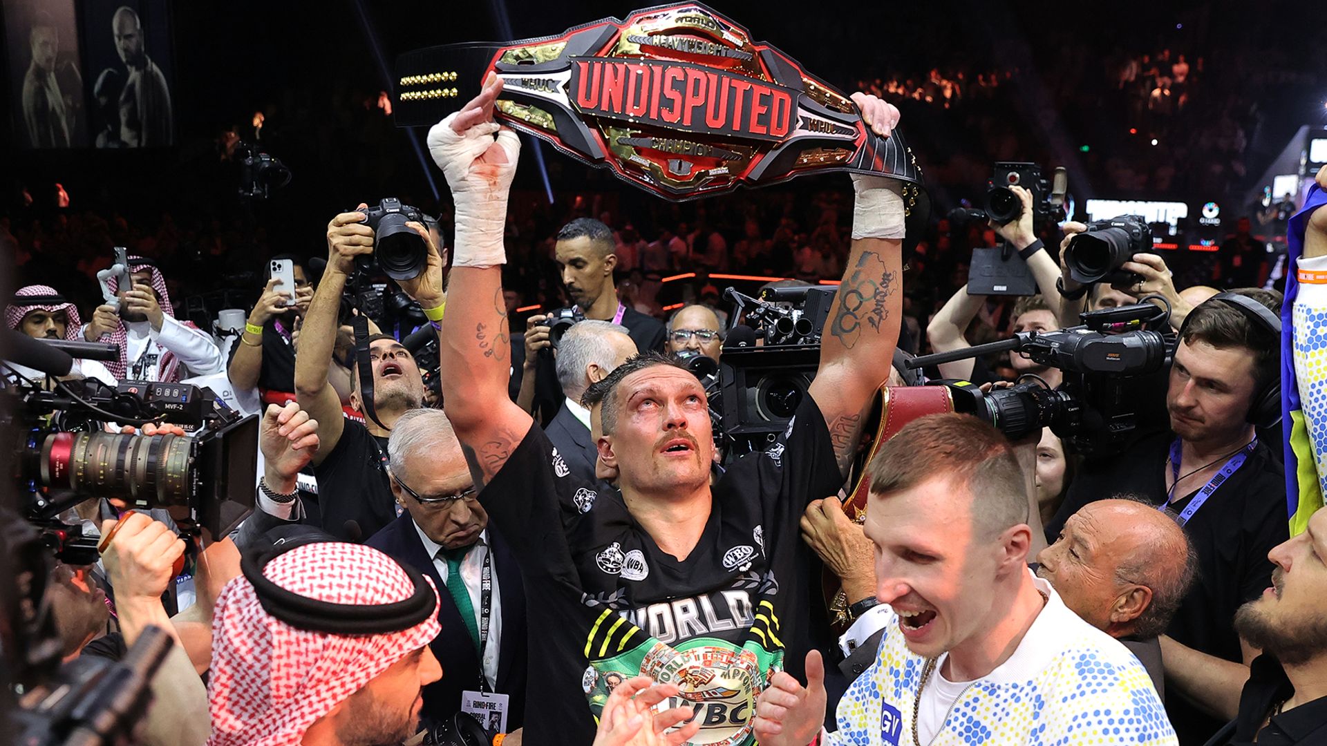 Usyk beats Fury to win historic undisputed title fight