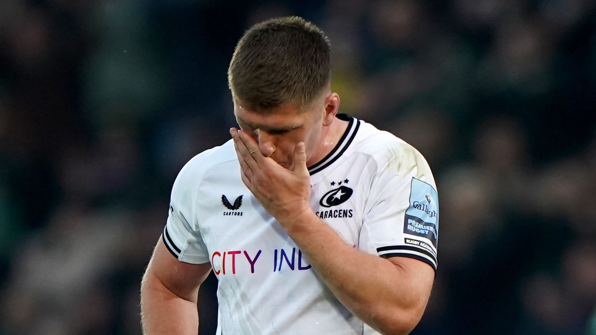 Farrell signs off from Saracens with Premiership semis defeat at Northampton