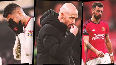 Image from Man Utd's wretched season in stats: Erik ten Hag on course for club's worst Premier League campaign ever