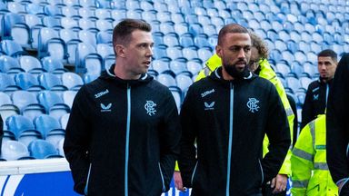 Ryan Jack (left) and Kemar Roofe are among five players leaving Rangers this summer
