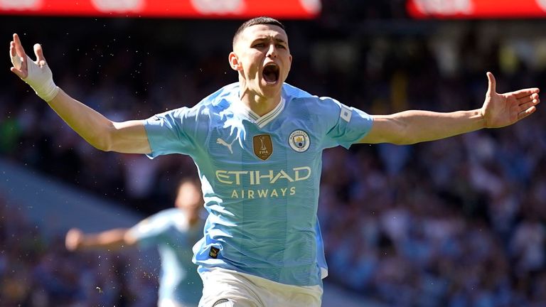 Phil Foden schoss City zur Meisterschaft.