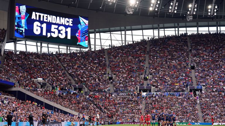 The Tottenham Hotspur Stadium proved a fabulous venue for the 2024 Champions Cup final