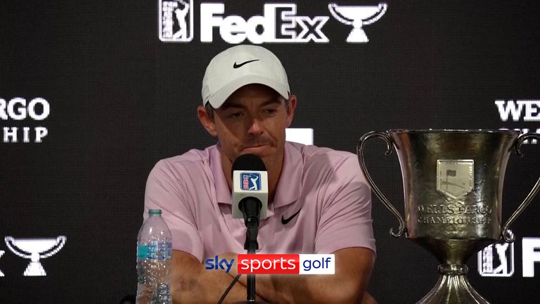 Rory McIlroy shares how it felt to win the Wells Fargo Championship and how it has helped him ahead of the PGA Championship