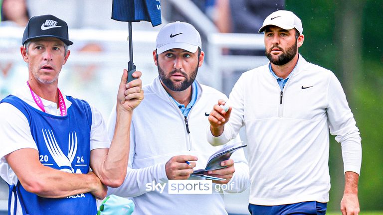 Scottie Scheffler birdied the first hole of the second round of the 2024 PGA Championship following his arrest earlier in the morning. 