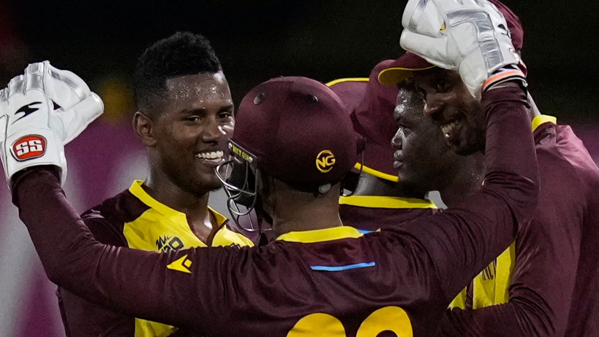 West Indies smash Uganda with record-equalling display