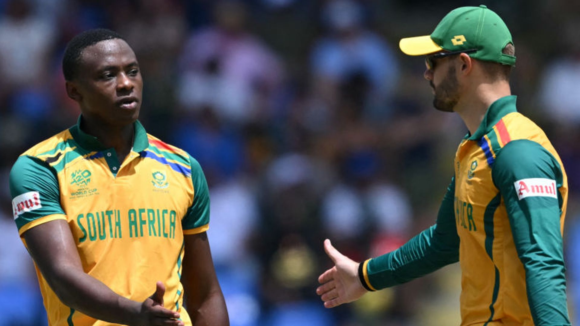 South Africa hold off late threat from USA to clinch first Super 8s victory