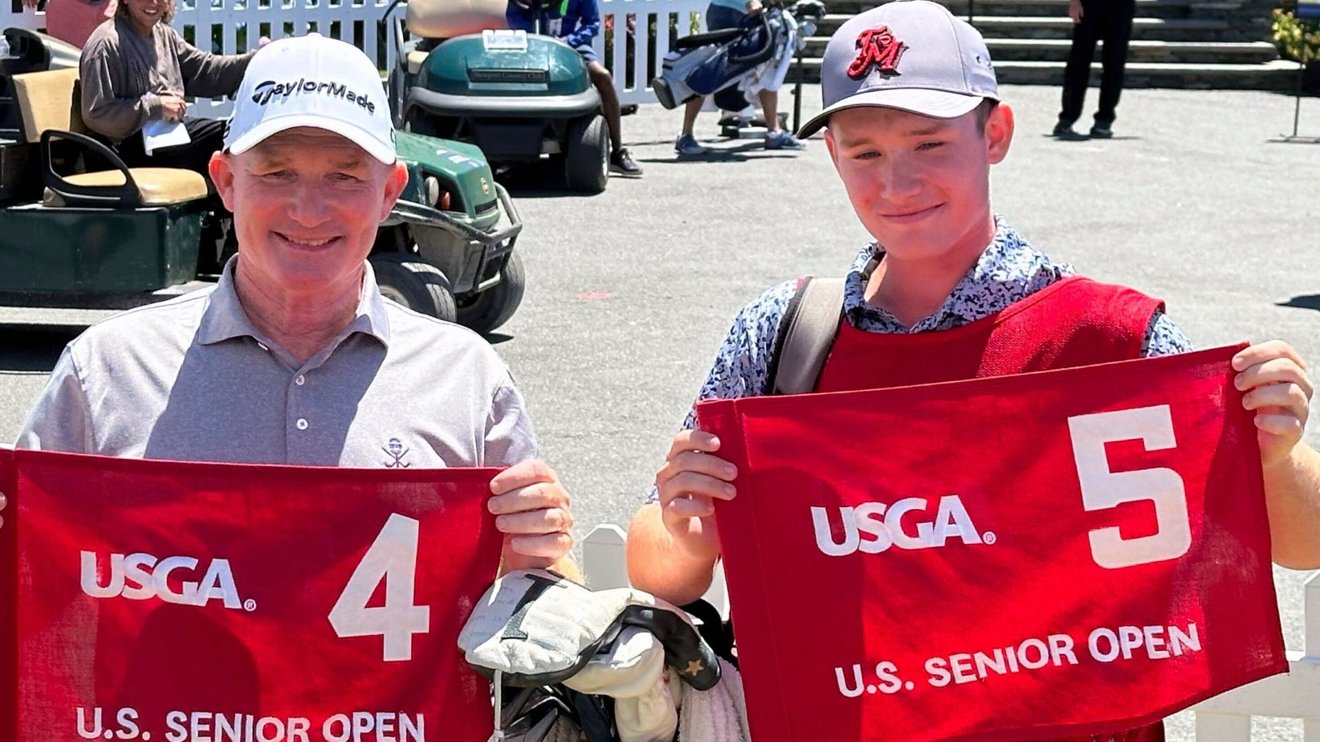 67 million to one! Club pro hits back-to-back aces at US Senior Open