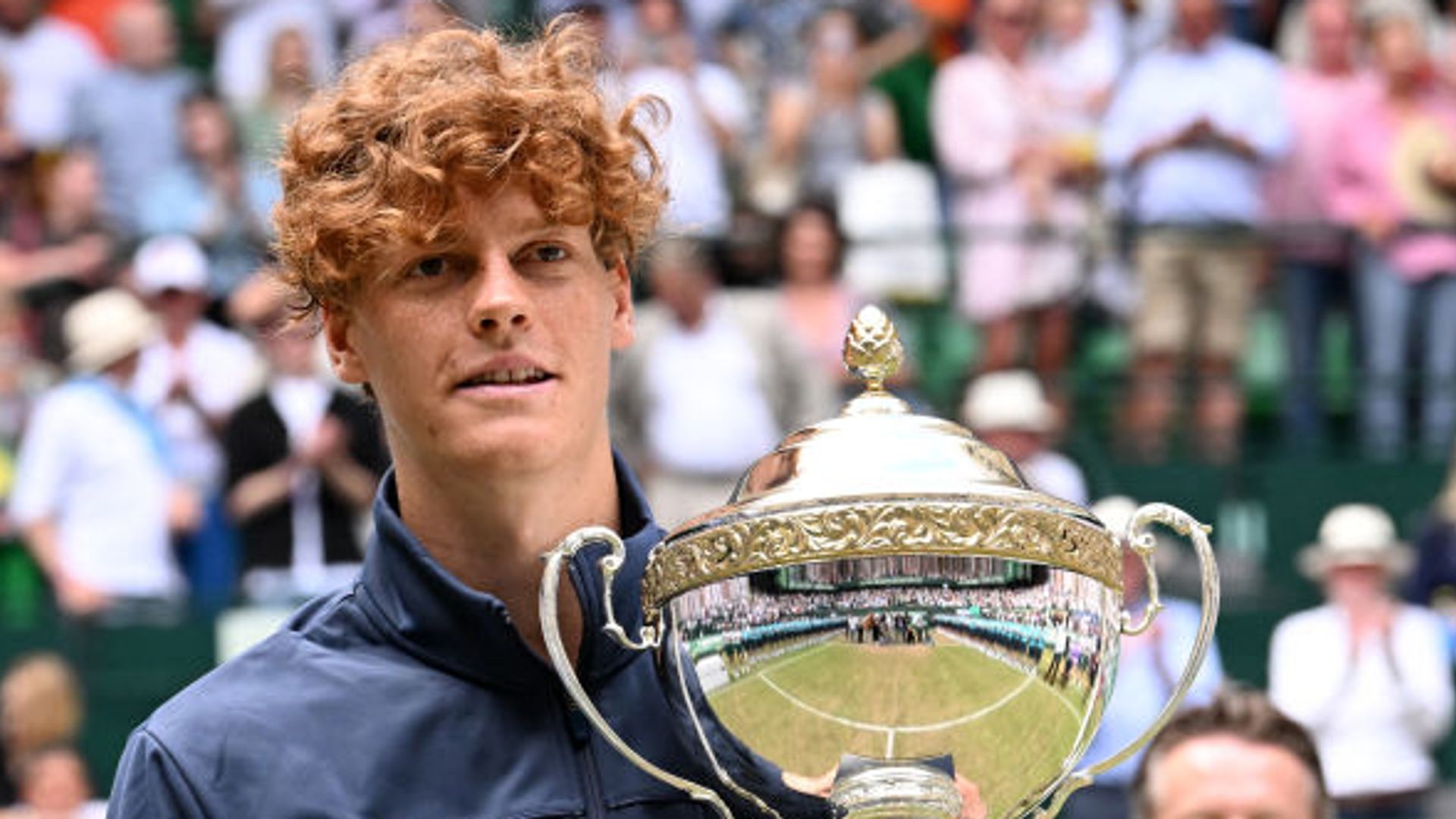 Sinner beats Hurkacz to win first title on grass at Halle Open