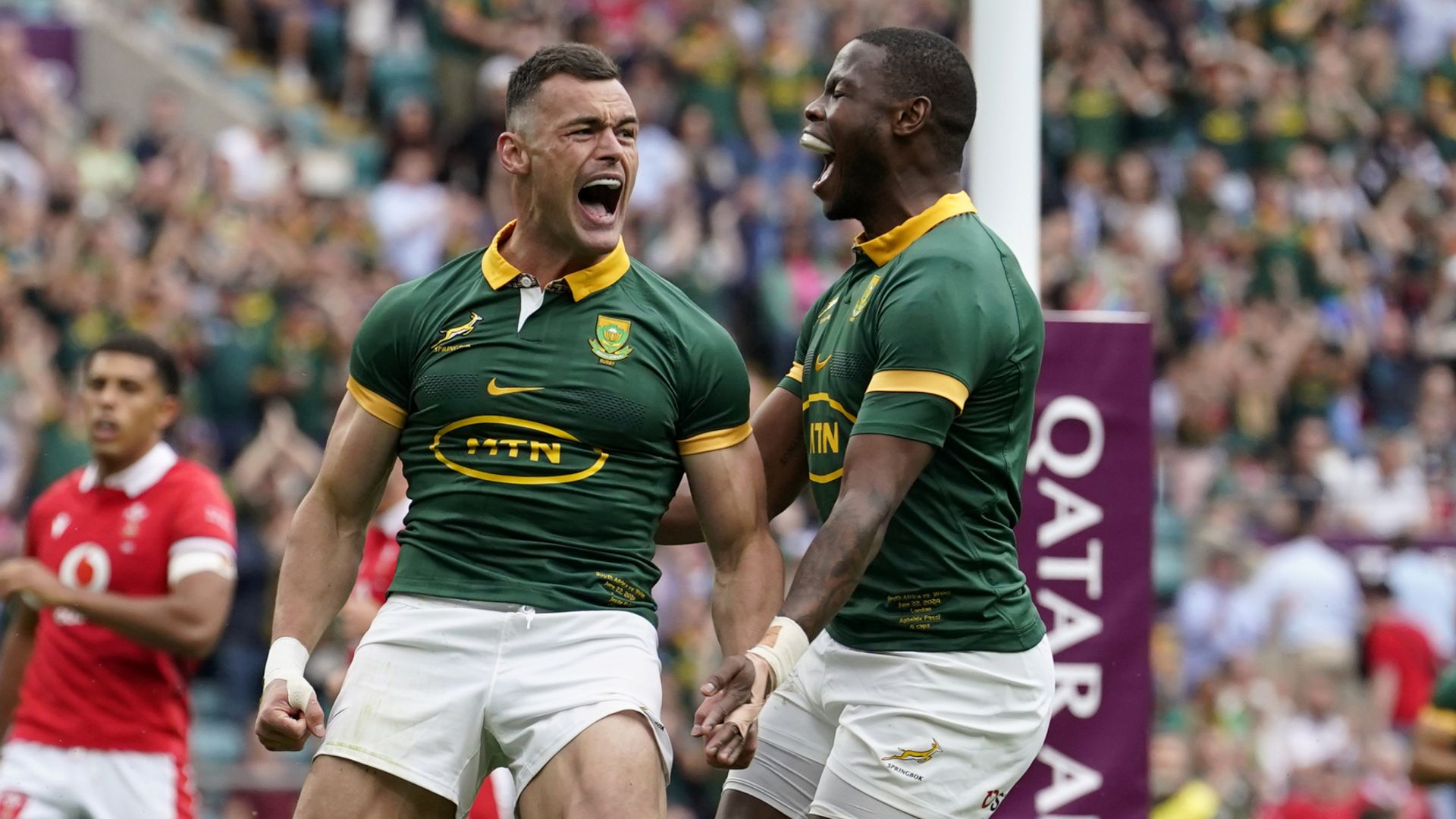 Springboks eventually prove too strong for Wales at Twickenham