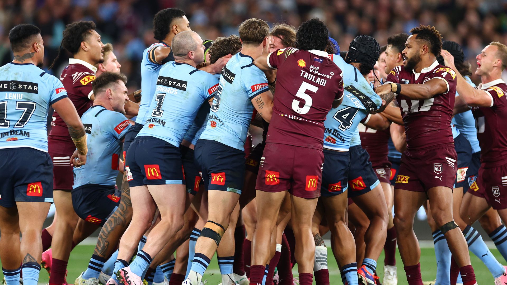 NSW demolish Queensland to take State of Origin into decider