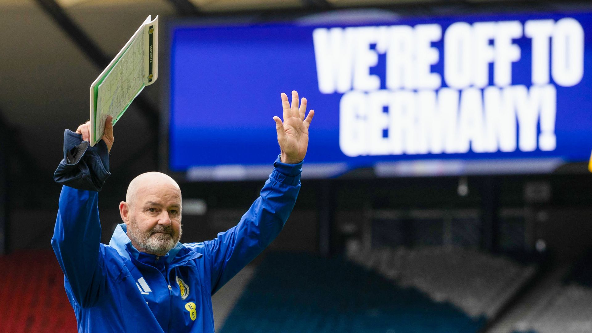 Clarke urges 'negative Normans' to enjoy Scotland's Euros journey