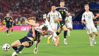 Willi Orban avoided punishment for this challenge on Stuart Armstrong