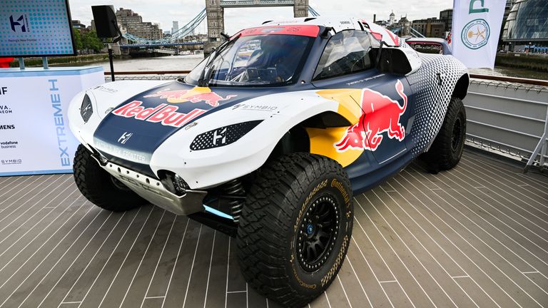 The Pioneer 25 was revealed on Thursday at the official Extreme H launch