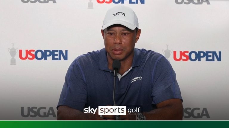 Tiger Woods reflects on his day two performance at the US Open and reveals he is not sure if this will be his last appearance at the tournament.