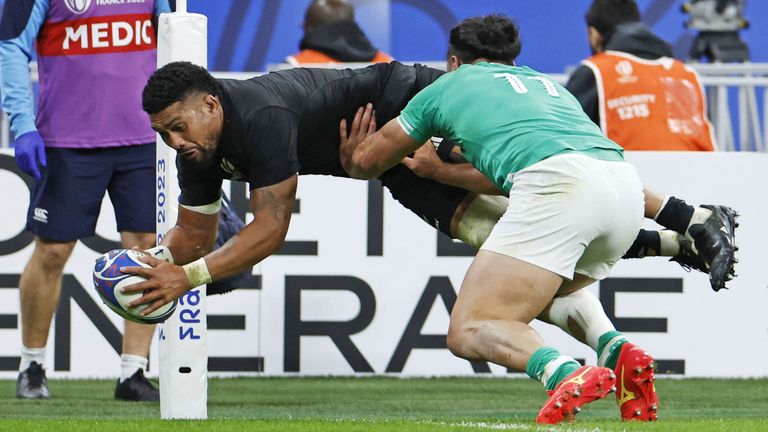 Ardie Savea scored a try in that World Cup victory over Ireland in Paris, and remains one of the world's best players