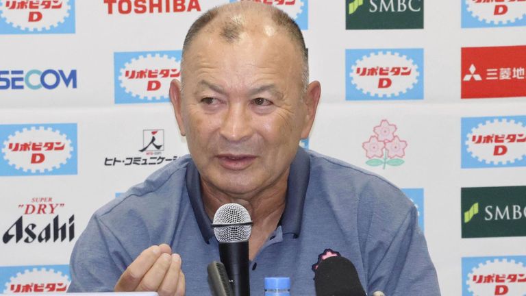 Jones was sacked by England nearly two years ago having taken over in 2016