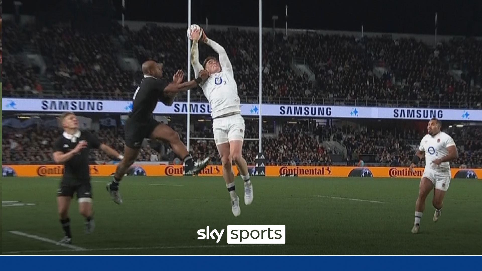 Freeman soars to give England HT lead