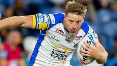 Leeds Rhinos' Lachie Miller scored one of his side's six tries
