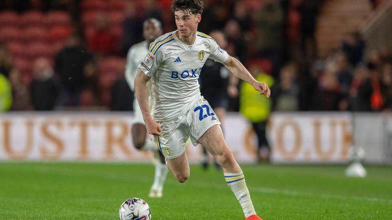 Platz 2: Archie Gray (18 Jahre, zentrales Mittelfeld) - wechselt für 41,25 Millionen Euro von Leeds United zu Tottenham Hotspur. 