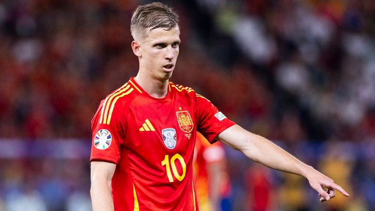 Dani Olmo hat bei der EM für Spanien noch einmal so richtig aufmerksam auf sich gemacht.