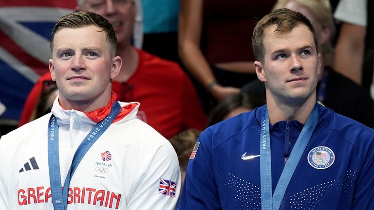 Peaty finished joint second alongside American Nic Fink 