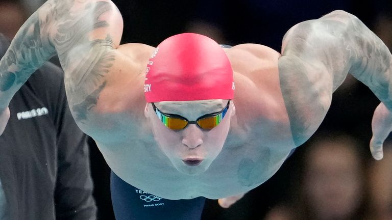 Adam Peaty has tested positive for Covid-19 following Sunday's 100m breaststroke final