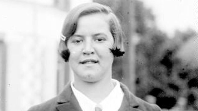 Gertrude 'Trudy' Ederle pictured before her attempt at swimming the English Channel