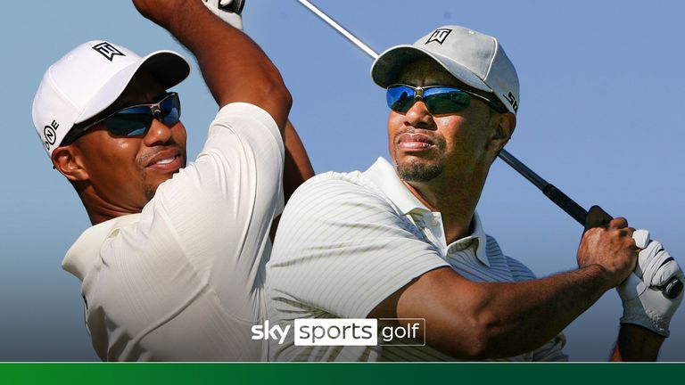 Watch selection of the best ever shots from Woods' lengthy career at The Open 