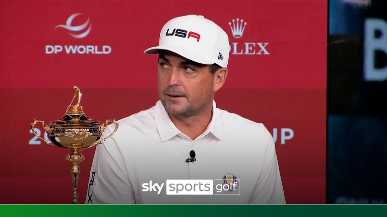 Keegan Bradley discusses how he looks to approach his new captaincy role for the US at the 2025 Ryder Cup and his determination to win back the Ryder Cup for USA