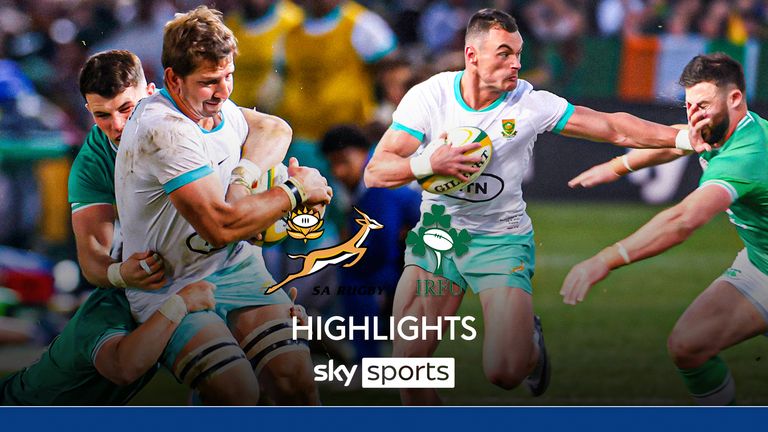 Highlights of South Africa's action-packed win over Ireland in their opening Test in Pretoria