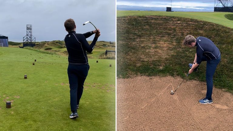 Senior journalist Ali Stafford takes on the challenge of Royal Troon