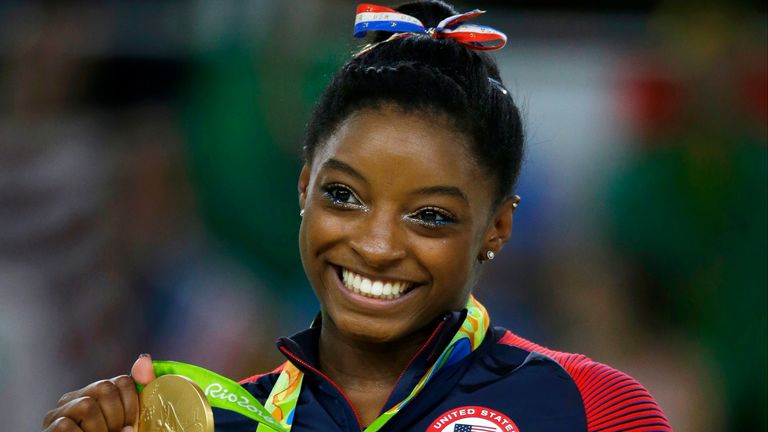 Simone Biles could become the most decorated American gymnast in Olympic history