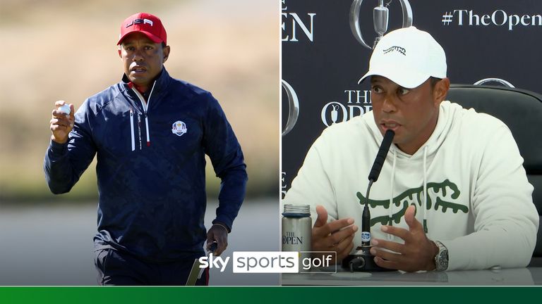 Woods says it was a difficult decision for him to turn down the Ryder Cup captaincy