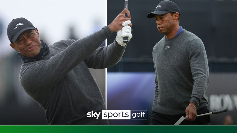 Tiger Woods shot a disappointing eight-over-par at Royal Troon during the first round of the Open Championship.