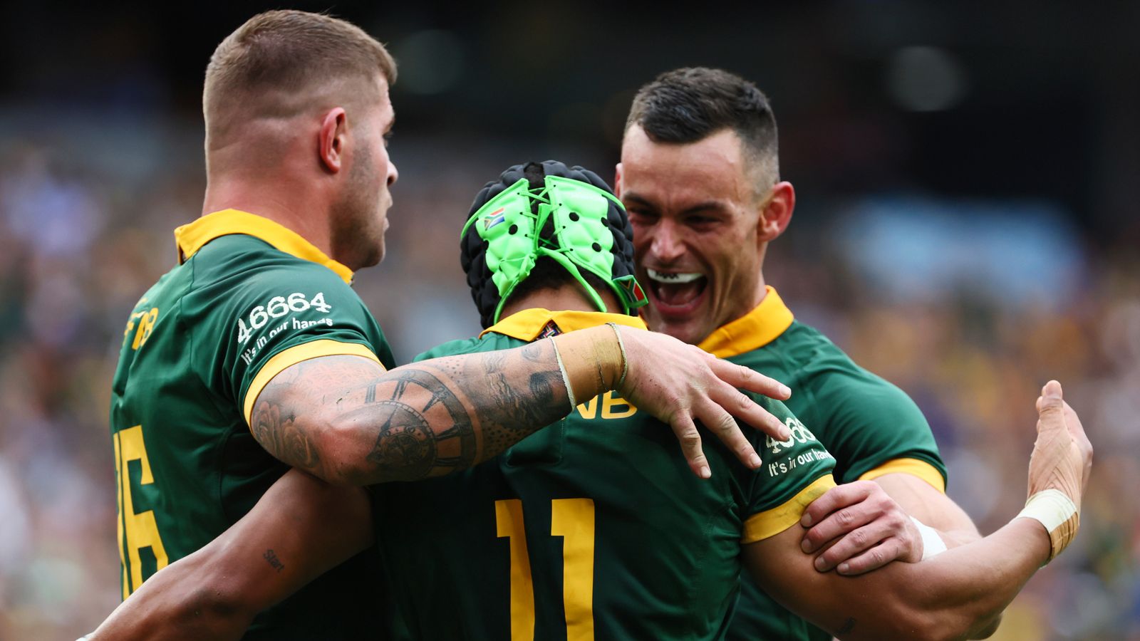 Match Report – Australia 7 – 33 South Africa