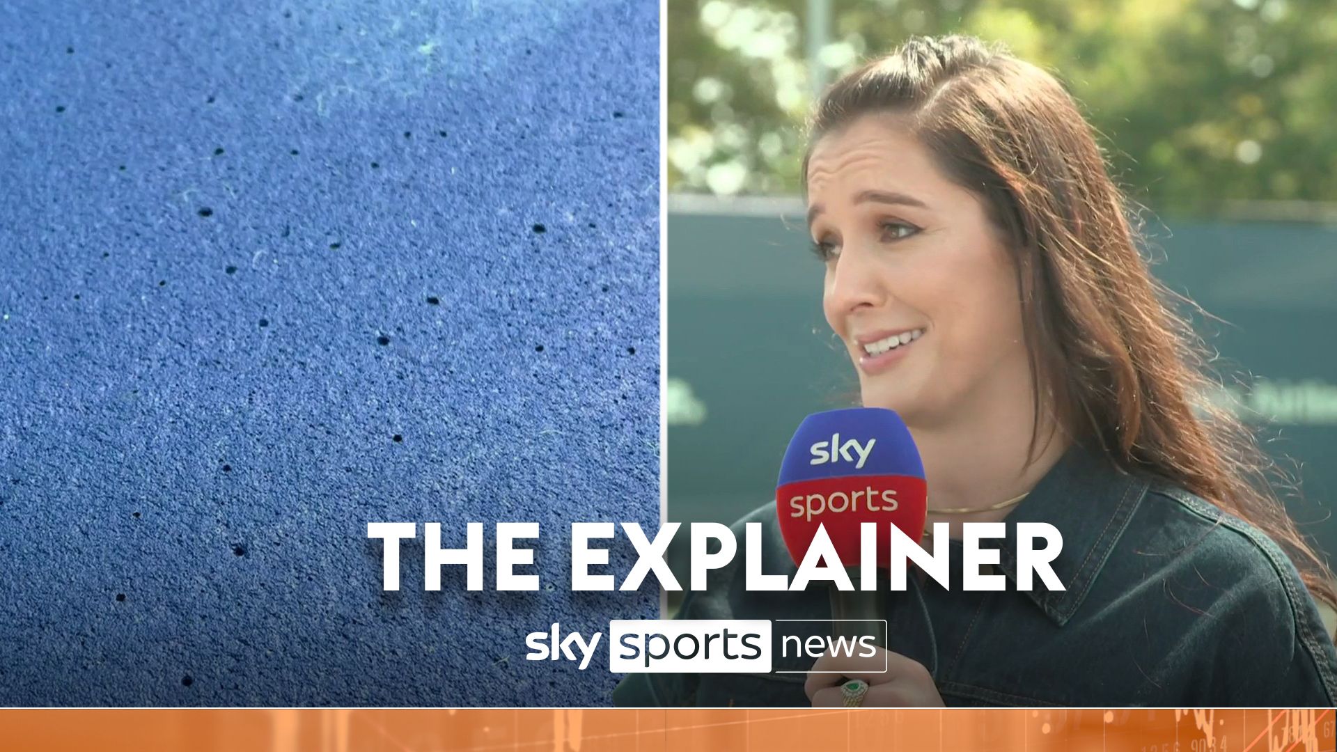 Bubbles and holes?! What's going on with court surfaces at US Open?