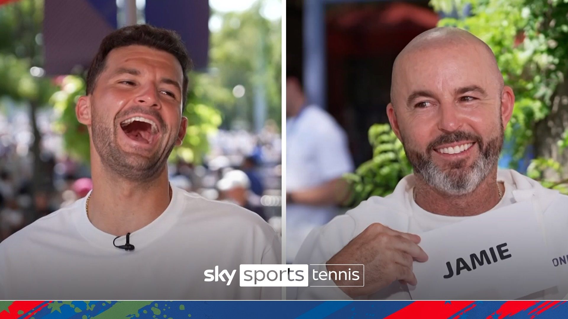Dimitrov and Delgado take part in hilarious quiz!