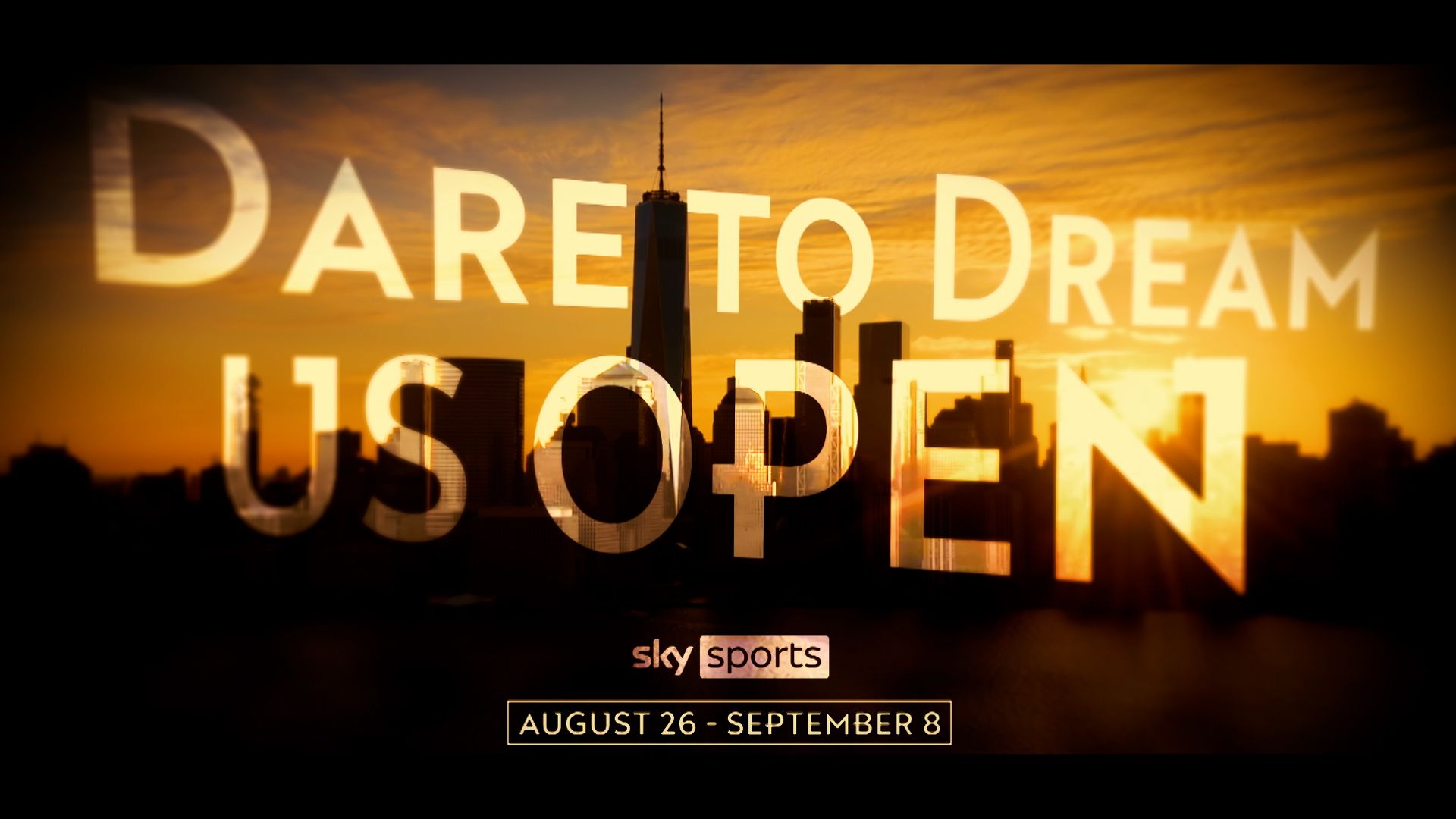 Dare to dream: Watch the US Open live on Sky Sports from August 26